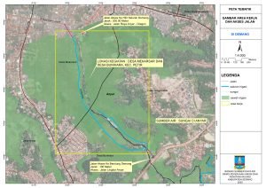 Jalan Akse ke Bendung