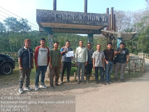 D.I. Cilangkahan II | Foto Inventarisasi | Bendung Cilangkahan II | Sukaraja, Malingping, Lebak