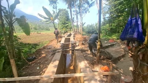 D.I. Ciseuseupan | Foto Inventarisasi | STA 0+000 0% Saluran Kanan | Pandat, Mandalawangi, Pandeglang