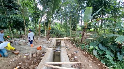 D.I. Ciseuseupan | Foto Inventarisasi | STA 0+000 50% saluran kanan (Arah Hulu) | Pandat, Mandalawangi, Pandeglang