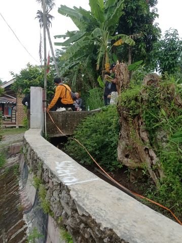 D.I. Cilembur I | Foto Inventarisasi | Jalan masuk ke warga sta 0+325 | Pagadungan, Karang Tanjung, Pandeglang
