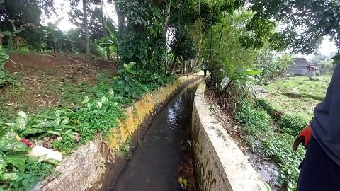 D.I. Cisata | Foto Inventarisasi | STA 0+375