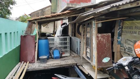 D.I. Cibanten | Foto Inventarisasi | Bangunan liar | Lopang, Serang, Kota Serang