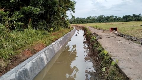 D.I. Cisangu Bawah | Foto Inventarisasi | Belum ada pompa utk dewatering. | Cimenteng Jaya, Cibadak, Lebak
