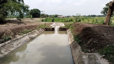 D.I. Cisangu Bawah | Foto Inventarisasi | Pengukuran 100 | Kalodran, Walantaka, Kota Serang