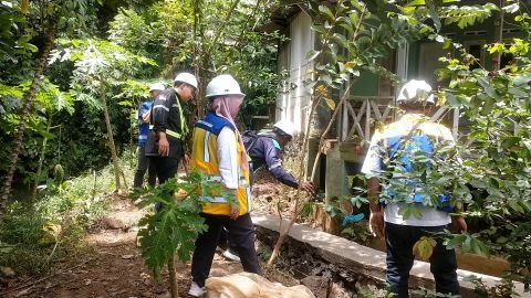 D.I. Cidahu Hilir | Foto Inventarisasi | STA 1+ 550 | Dahu, Cikedal, Pandeglang