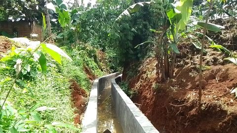 D.I. Nagara Padang | Foto Inventarisasi | Pek. Finising Acian di STA 1+500 | Nagarapadang, Petir, Serang