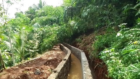 D.I. Nagara Padang | Foto Inventarisasi | Pek. Plesteran di STA 1+175 | Nagarapadang, Petir, Serang