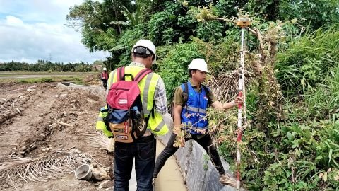 D.I. Demang | Foto Inventarisasi | Pengukuran 0+50 | Bunihara, Anyar, Serang